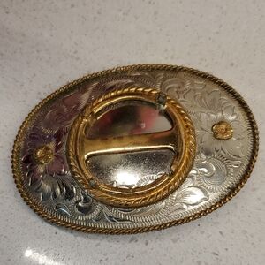 MONTANA SILVERSMITHS Belt Buckle GERMAN SILVER